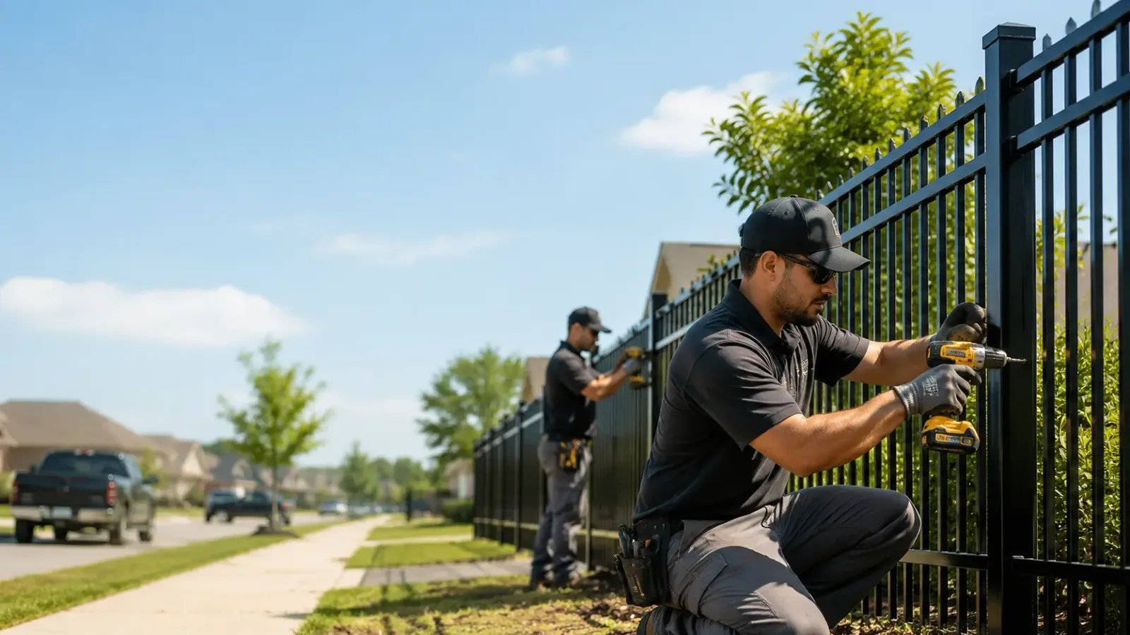 Metal Fence Installation in Bonnie, IL